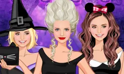 Halloween dress up game