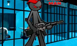 Stickman Adventure Prison Jail Break Mission